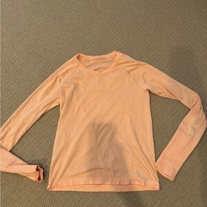 lululemon athletica Apricot Long Sleeve Top